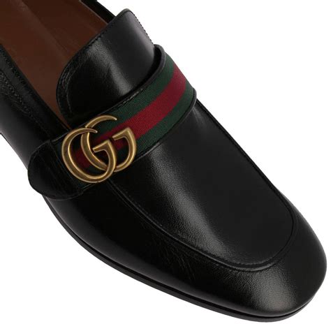 gucci leather shoes for men black|discount gucci shoes for men.